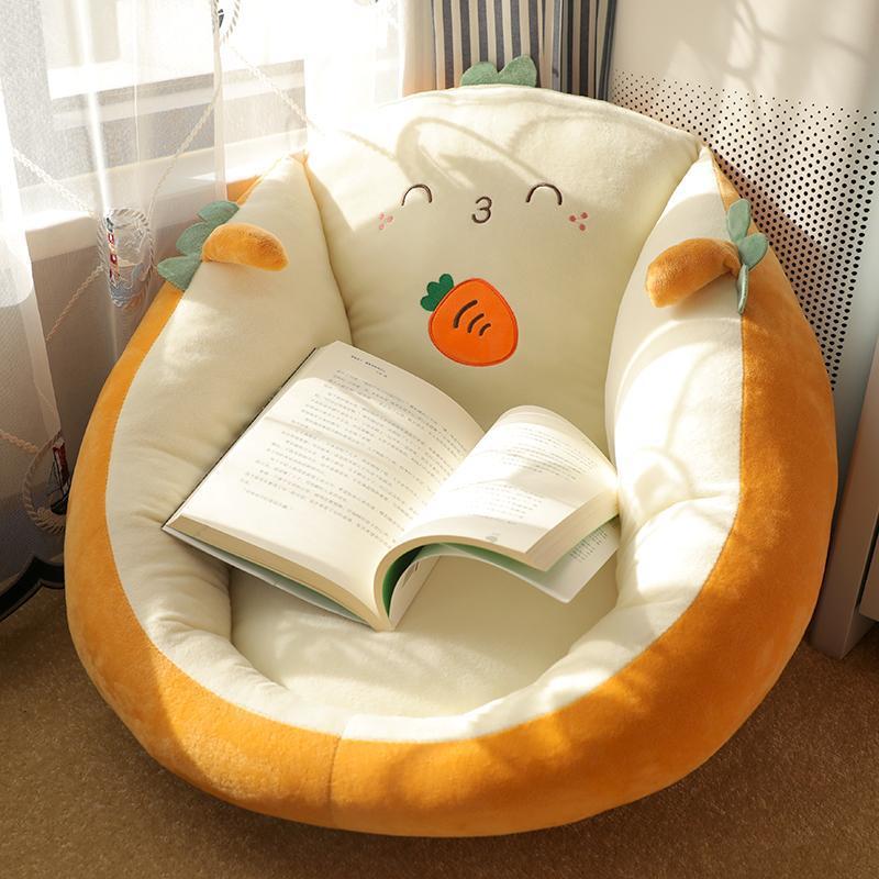 Tatami Floor Chair – Lazy Sofa Futon Seat for Meditation, Reading, or Relaxing on the Ground